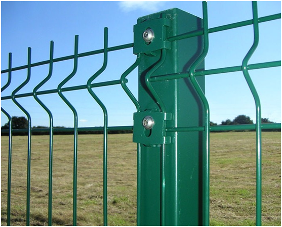 Curvy 3d 4.5mm geschweißter Draht Mesh Fencing Pvc Coated 0