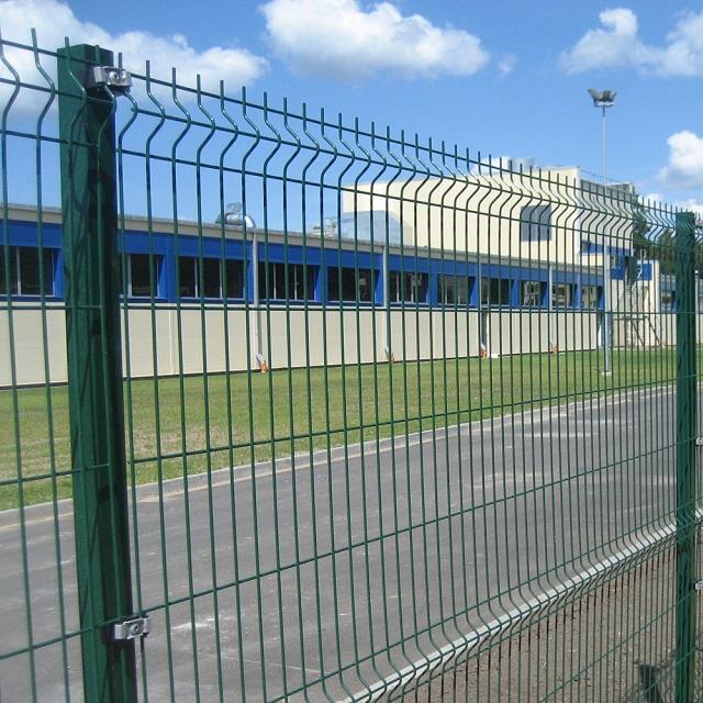 Curvy geschweißter Garten 3d Mesh Fence For Outdoor Decorative 2