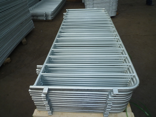 Temporary crowd control barrier, galvanized Pedestrian Barriers, french barricade