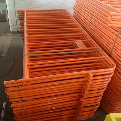 Temporary crowd control barrier, galvanized Pedestrian Barriers, french barricade